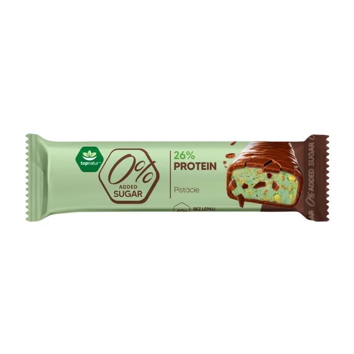 Topnatur Tyčinka proteinová pistácie 40 g